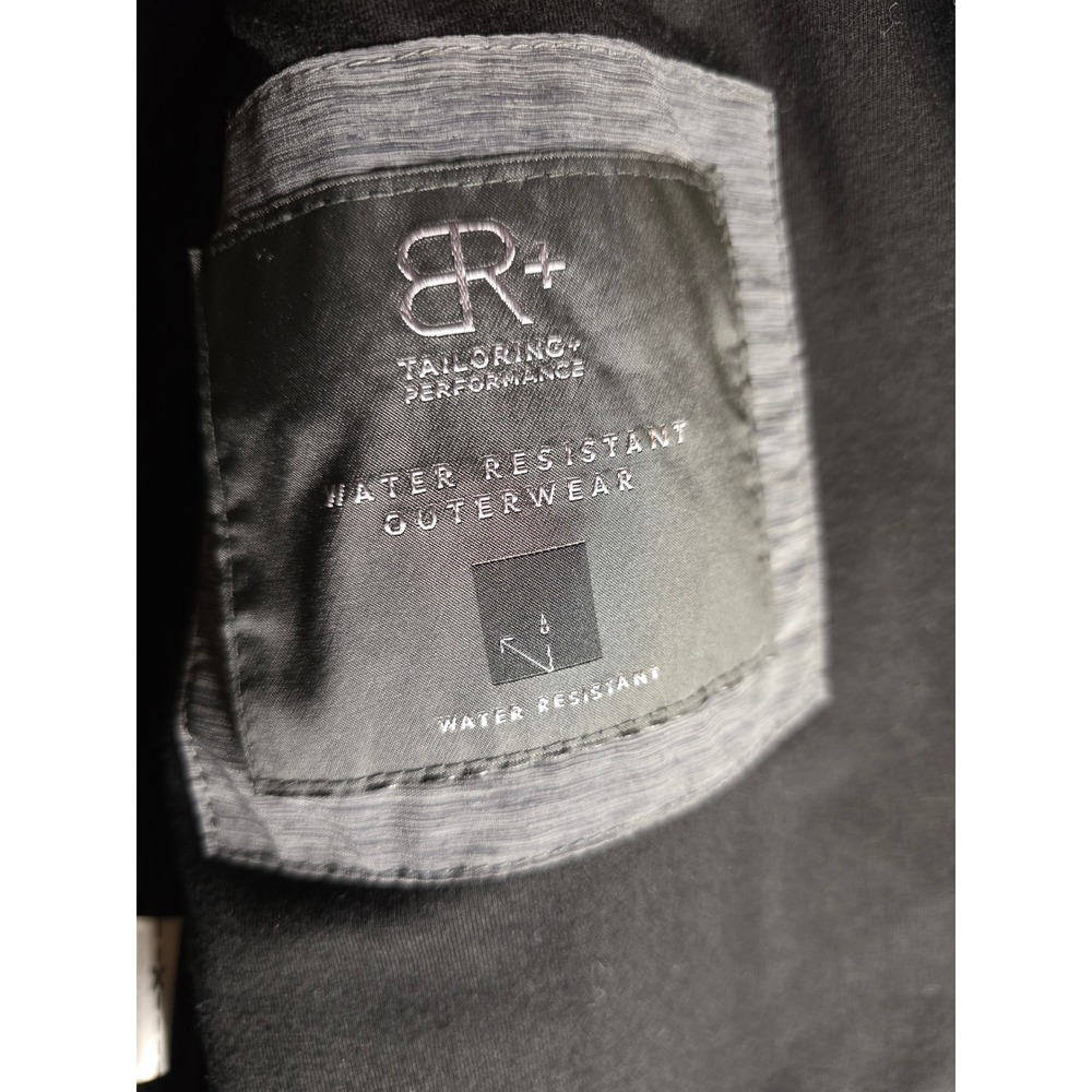 1321 Banana Republic Mens Tailored Performance Quilted Vest Grey Water Resist M - Picture 4 of 6